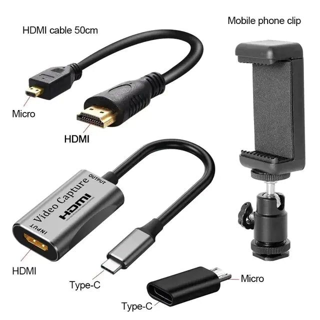 C-USB-HDMI Adapter. Camera Monitor Camcorder HDMI Adapter