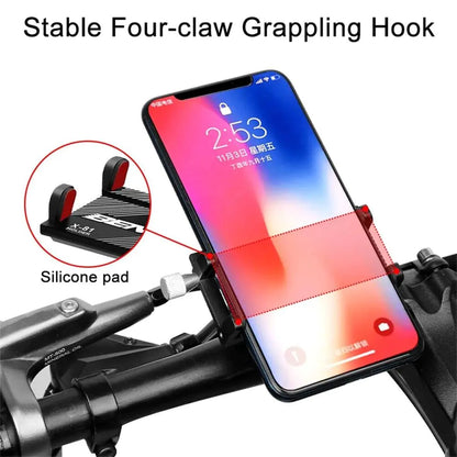 Aluminium Motorrad Fahrrad Halter Halterung Lenker für Handy GPS UNS