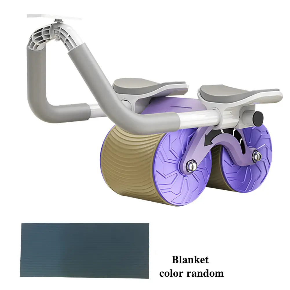 Multifunktionaler Bauchtrainer mit zwei Rädern