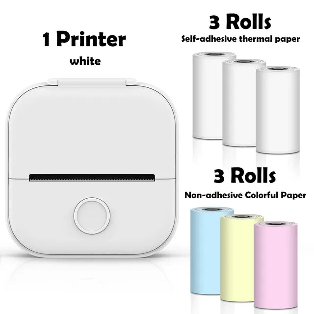 Mini Wireless Thermal Pocket Printer