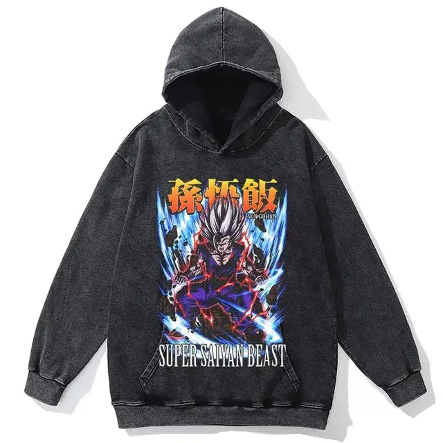 Hoodie Japanische Anime Dragon Ball