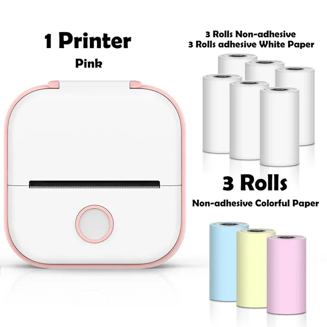 Mini Wireless Thermal Pocket Printer