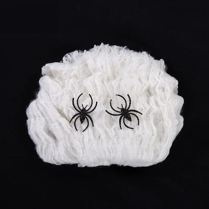 900 sqft Spider Webs Halloween Decorations, Super Stretch Cobwebs for Halloween Indoor and Outdoor Party Supplies