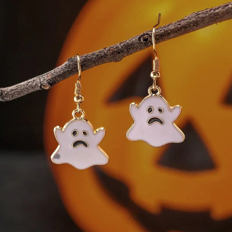 Halloween Themed Drop Earrings