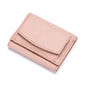 Leather Mini Short Wallet For Women