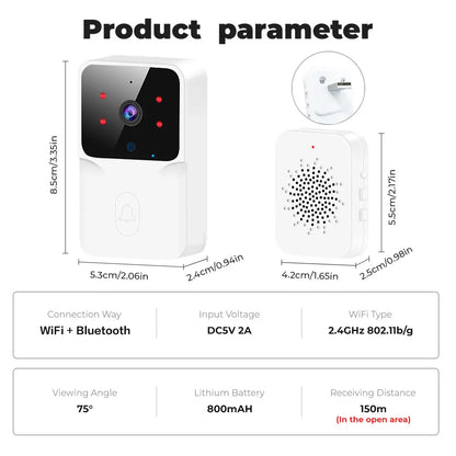 HOME-SAFE WiFi Video Doorbell