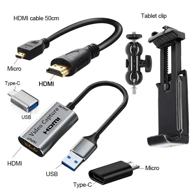 C-USB-HDMI Adapter. Camera Monitor Camcorder HDMI Adapter