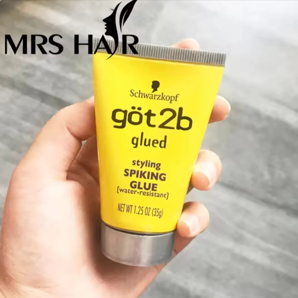 Got2b Water-Resistant Hair Styling Gel - Custom Shape Hold, 150ml - Perfect for Makeup, Stage & Salon Use