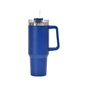 Quenchery 40 oz Tumbler With Handle Insulated Mug With Straw Lids Stainless Steel Coffee Thermos Cup In-Car Vacuum Bottle