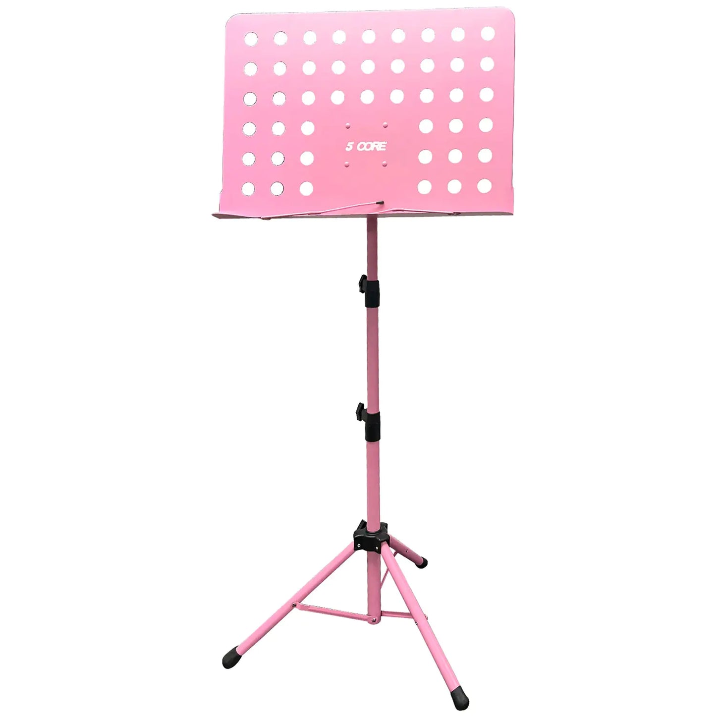 5Core Music Stand For Sheet Music Portable Tripod Adjustable Folding Note Holder