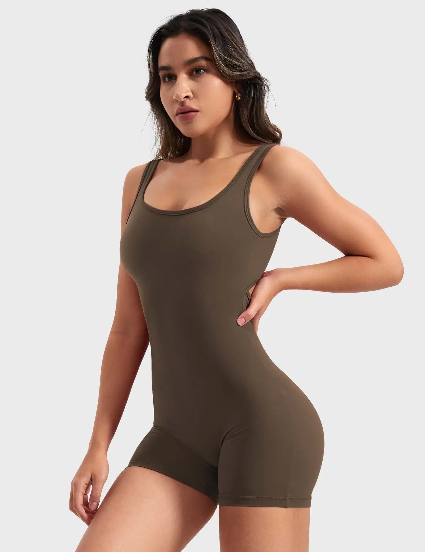 Nova Jumpsuits for Women, V Back Rompers for Women Seamless One Piece