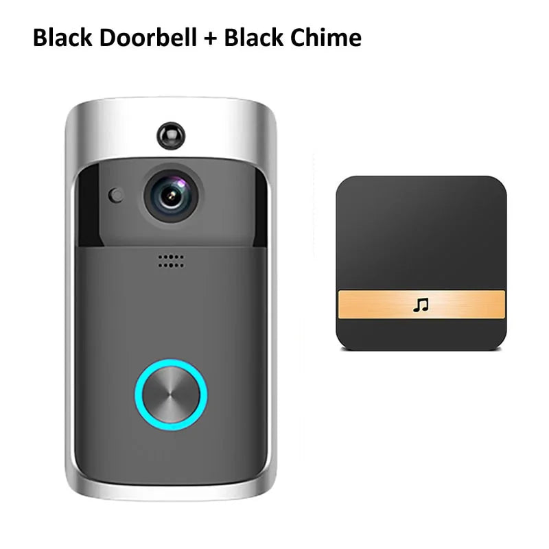 Video Doorbell WI-FI - 1080p HD video, improved motion detection, easy installation (NEW 2024)