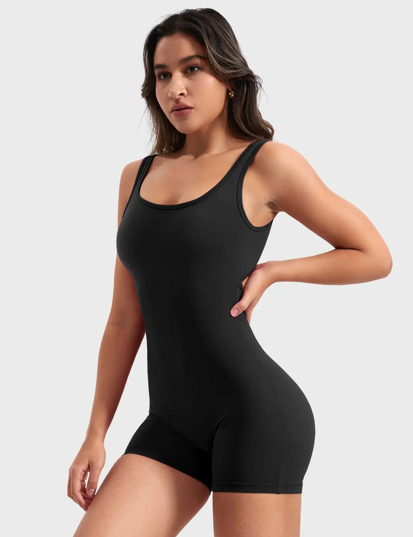 Nova Jumpsuits for Women, V Back Rompers for Women Seamless One Piece