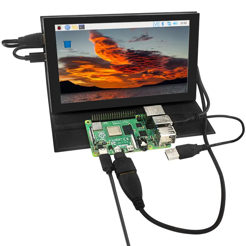 Touch Screen 7-Inch Raspberry Pi 4