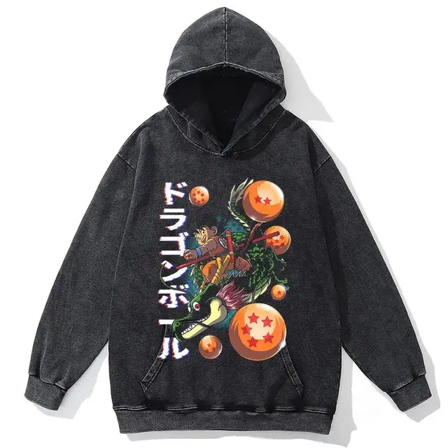 Hoodie Japanische Anime Dragon Ball