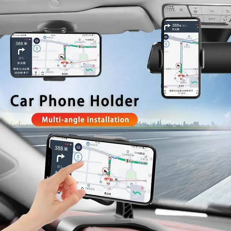 Universal Car Phone Holder Clip Stand