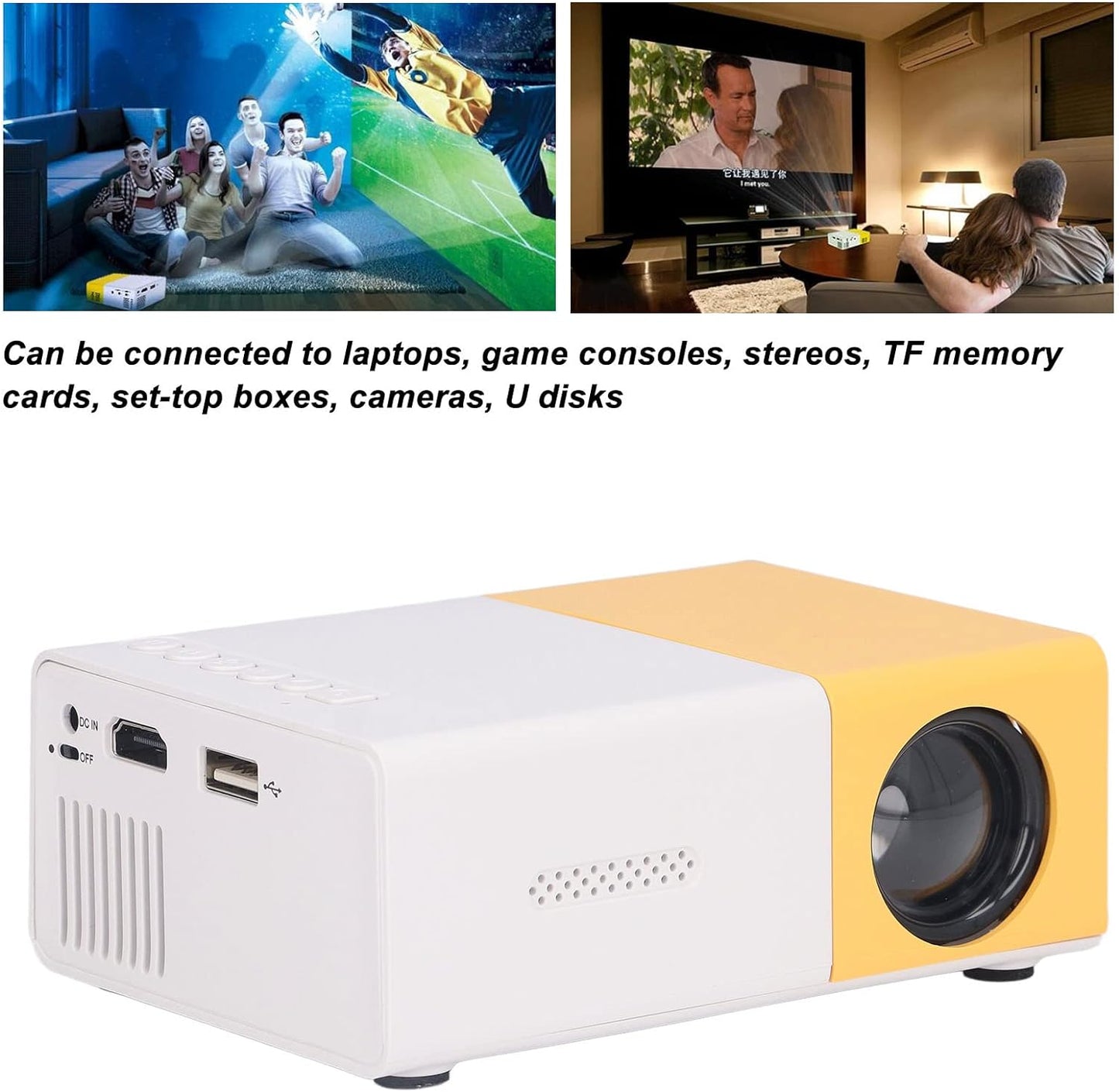 Mini Projector YG300 Pro