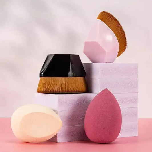 Belle &amp; Rose™ Beauty Blenders/Foundation Borstar Set