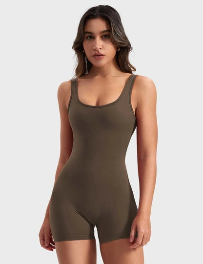 Rygglös träning Jumpsuit Yoga