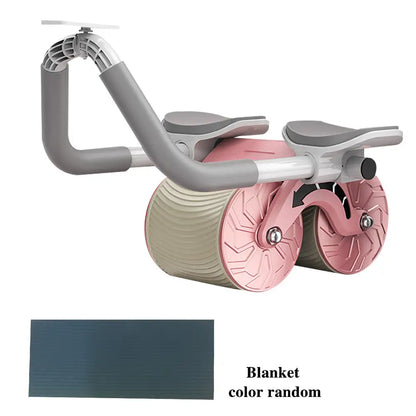 Multifunktionaler Bauchtrainer mit zwei Rädern