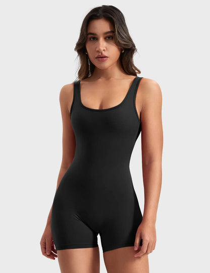 Nova Jumpsuits for Women, V Back Rompers for Women Seamless One Piece